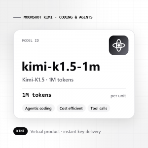 Kimi-K1.5 · 1M tokens