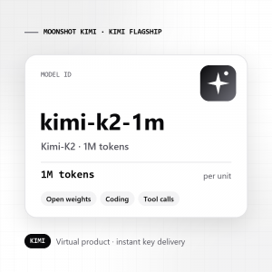 Kimi-K2 · 1M tokens