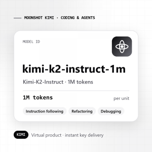 Kimi-K2-Instruct · 1M tokens