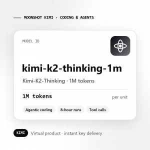 Kimi-K2-Thinking · 1M tokens