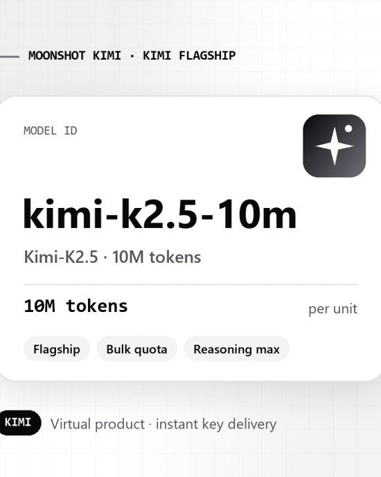 Kimi-K2.5 · 10M tokens