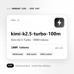Kimi-K2.5-Turbo · 100M tokens
