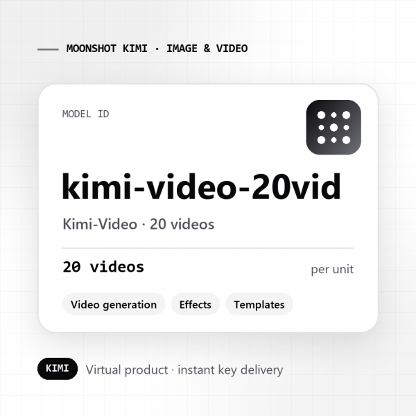 Kimi-Video · 20 videos